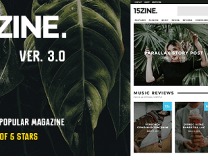 15Zine – HD Magazine Newspaper WordPress Theme 3.3.9.8 Nulled + Extended License Free Download