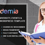 Academia 3.2 – Education Center WordPress Theme
 Nulled + Extended License Free Download
