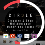 CIRCLE WordPress Theme 5.3.9 – Creative & Shop Multipurpose Nulled + Extended License Free Download