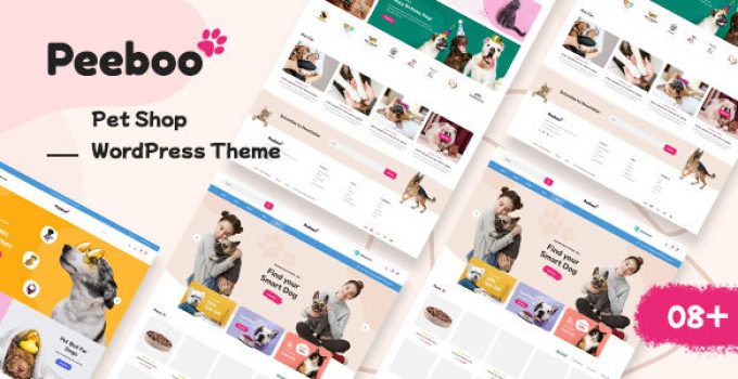 Peeboo pet store woocommerce WordPress Theme Peeboo WordPress Theme