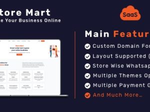 Download StoreMart SaaS - Online Product Selling Business Builder SaaS Nulled CodeCanyon